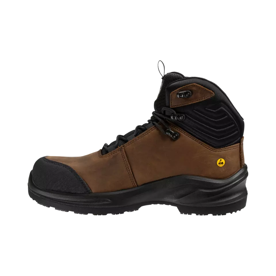 Safety Jogger MDLCHS3SMT-BRN, MODULO LEA S3S MID T Safety boots, brown, image 2, gallery thumbnail