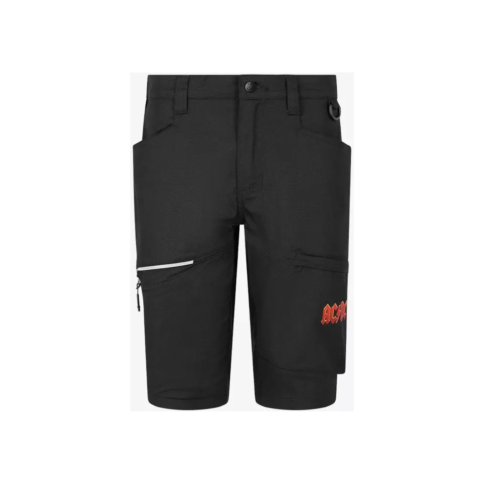 Safety Jogger ACOAKSHORT-157, ACDC Shorts, Black, image 1, gallery thumbnail