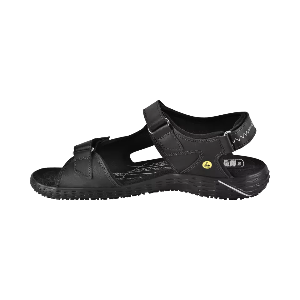Safety Jogger ODILE-BLK, ODILE Arbetsskor, Svart, OB, image 2, gallery thumbnail
