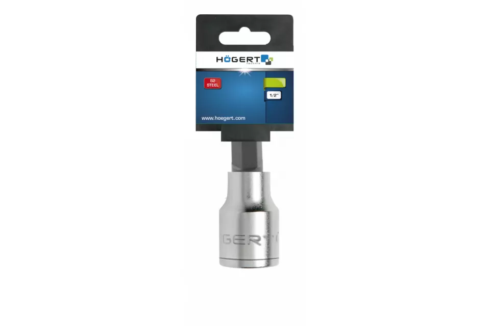 Högert 5754-60, Socket Bit Torx Compatible T60, 1/2 55 mm, image 1, gallery thumbnail