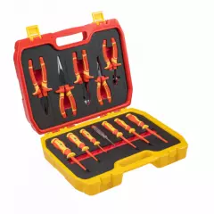 Högert 9133, Electrician's tool set 1000V, 12 pcs
