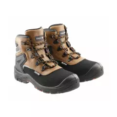Högert 9116, Meppen Safety boots S3L SR, beige/black