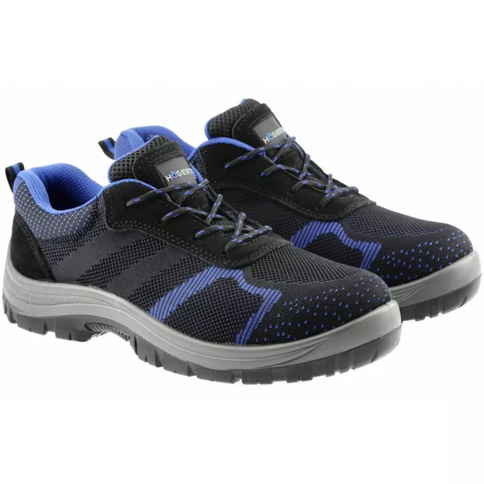 Högert 4992, Bilau Work shoes S1 SRC, black/blue, image 1, gallery thumbnail