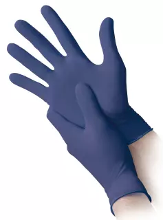 Reflexx N350, Nitrile Gloves, Blue