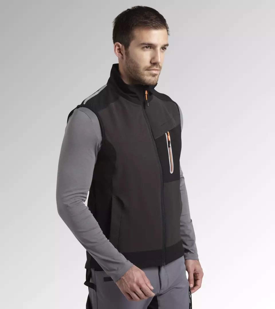 Diadora 702-175343-75135, VEST CARBON TECH Väst Asfalt, image 2, gallery thumbnail