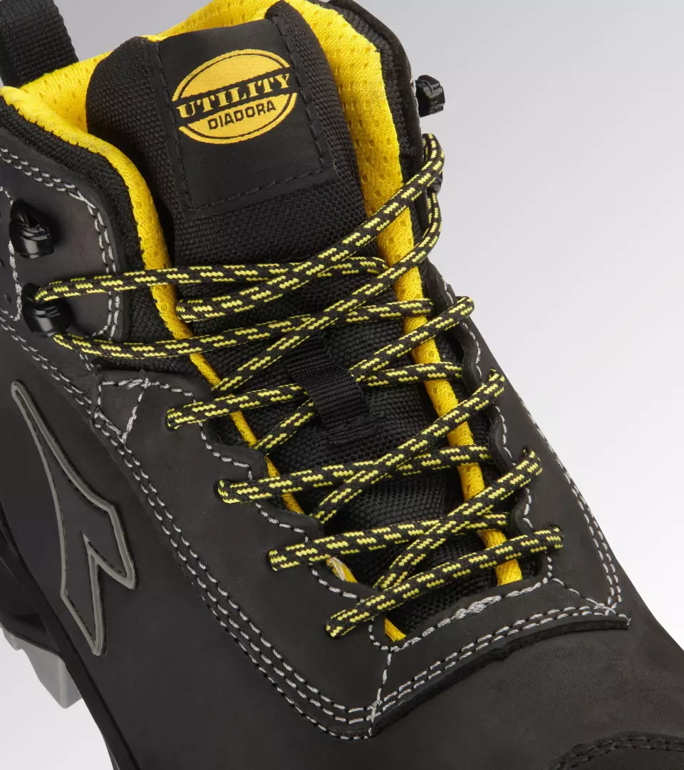 Diadora 701-181021-80013, CLASSIC MID S3S FO SC LG SR Skyddsskor svart, image 4, gallery thumbnail