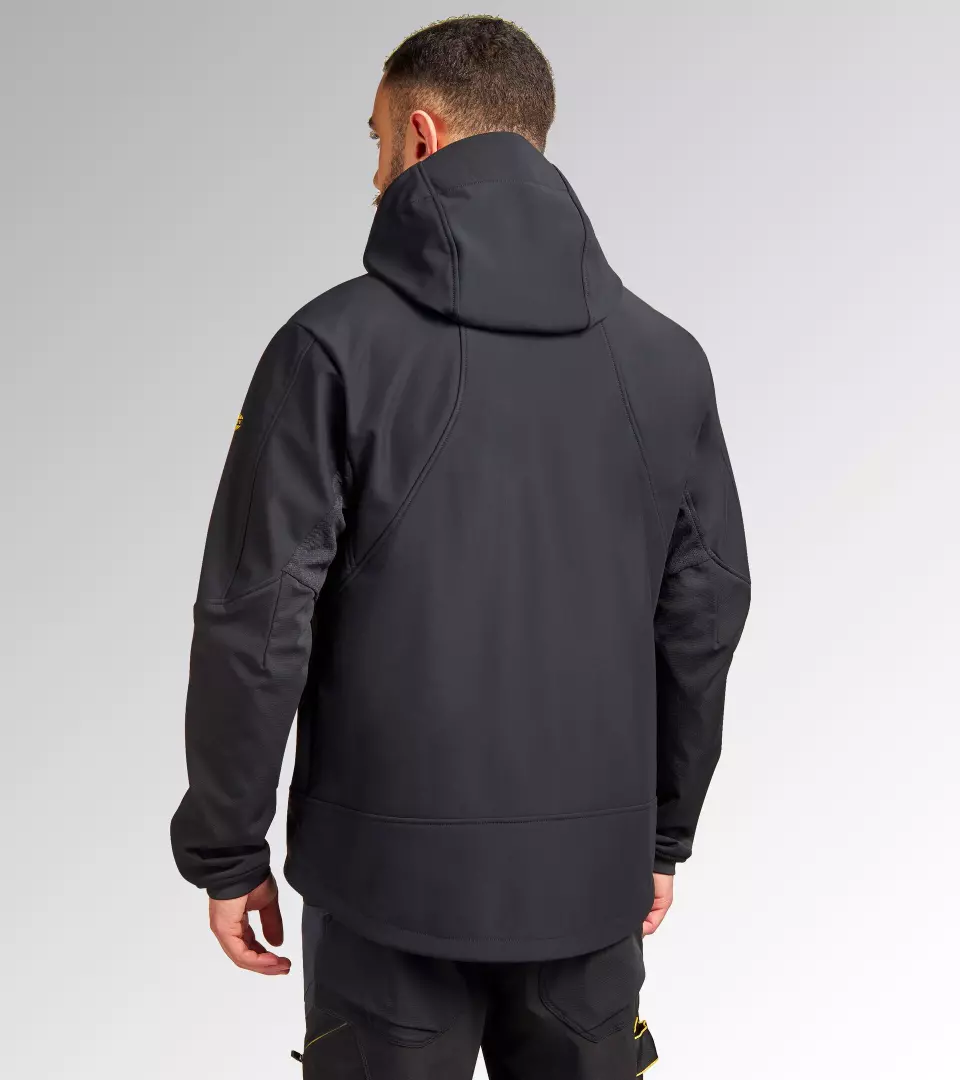 Diadora 702-180796-80013, SOFTSHELL EVOLUTION Softshell Jacket Black, image 3, gallery thumbnail