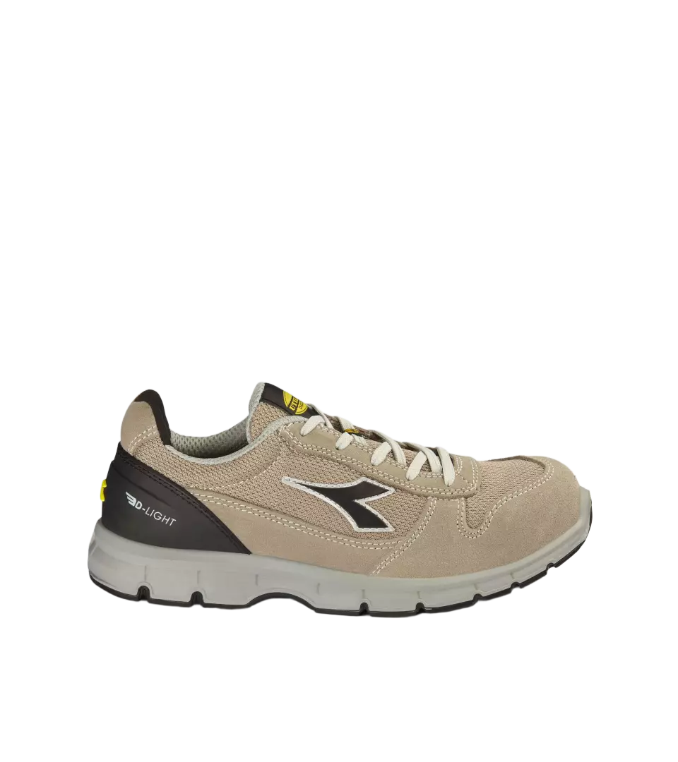 Diadora 701-181156-C8149, RUN TEXT LOW S1PS FO SR ESD Work Safety Shoes Sand/Sand, image 1, gallery thumbnail