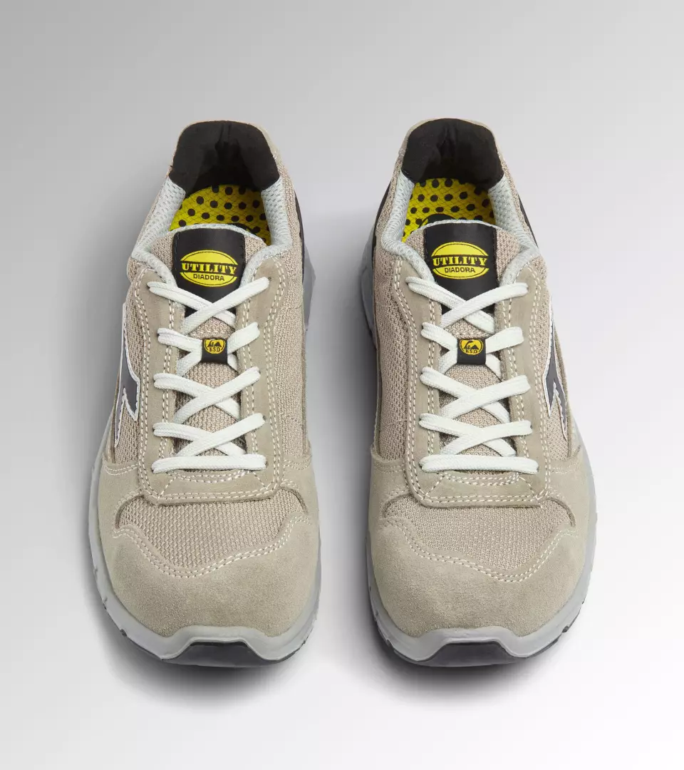 Diadora 701-181156-C8149, RUN TEXT LOW S1PS FO SR ESD Work Safety Shoes Sand/Sand, image 3, gallery thumbnail