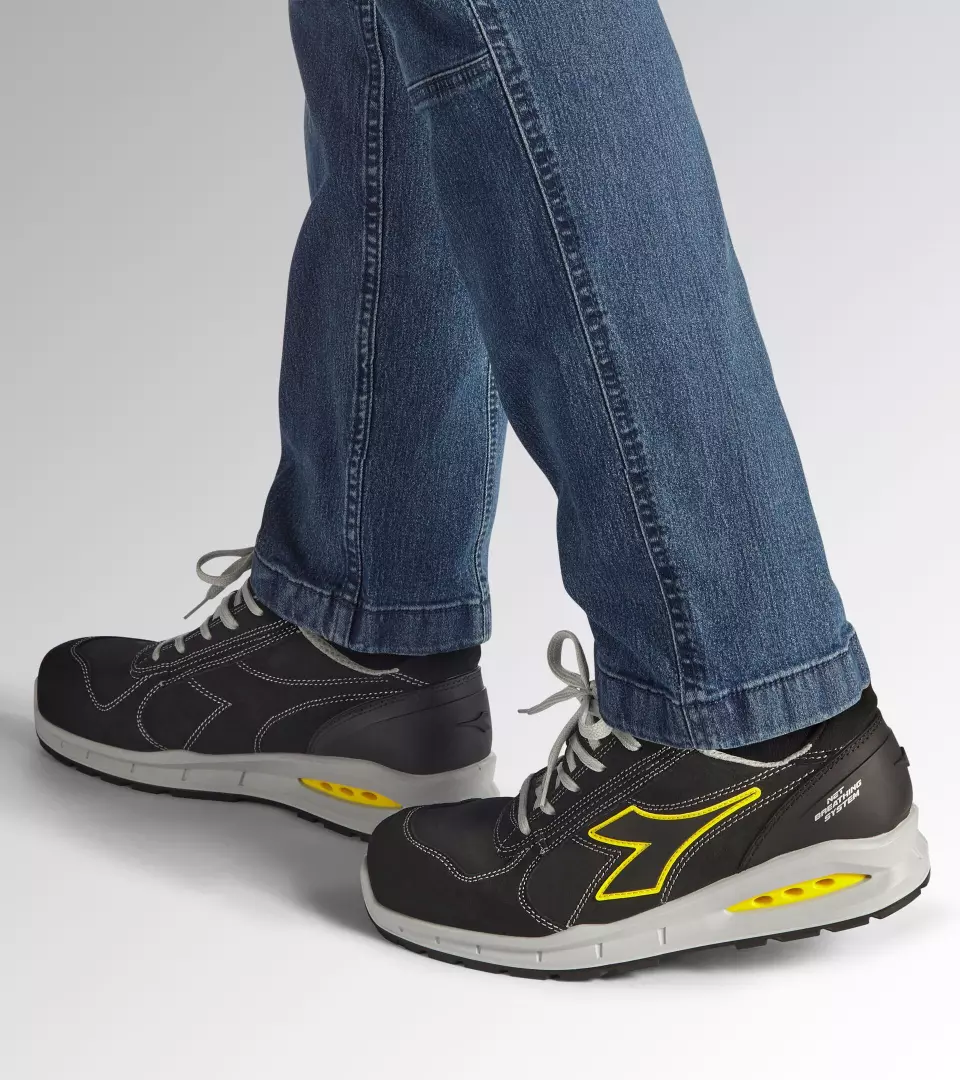 Diadora 701-181148-C0200, RUN NET AB LOW S3S FO SR Skyddsskor svart/svart, image 2, gallery thumbnail