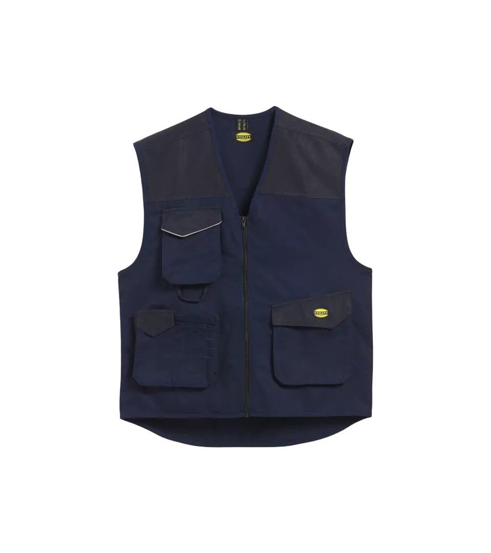 Diadora 702-160302-60062, VEST MOVER Klassisk väst marinblå, image 1, gallery thumbnail