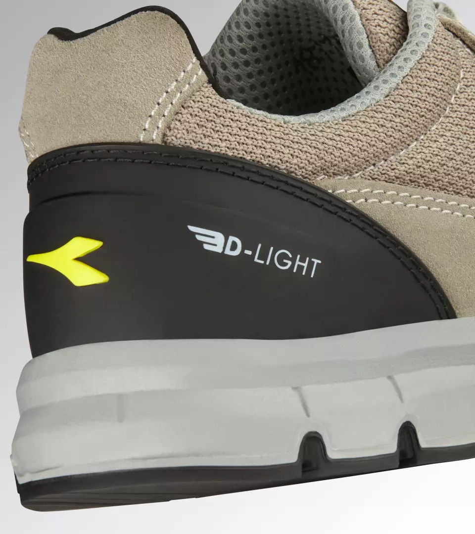 Diadora 701-181156-C8149, RUN TEXT LOW S1PS FO SR ESD Work Safety Shoes Sand/Sand, image 7, gallery thumbnail