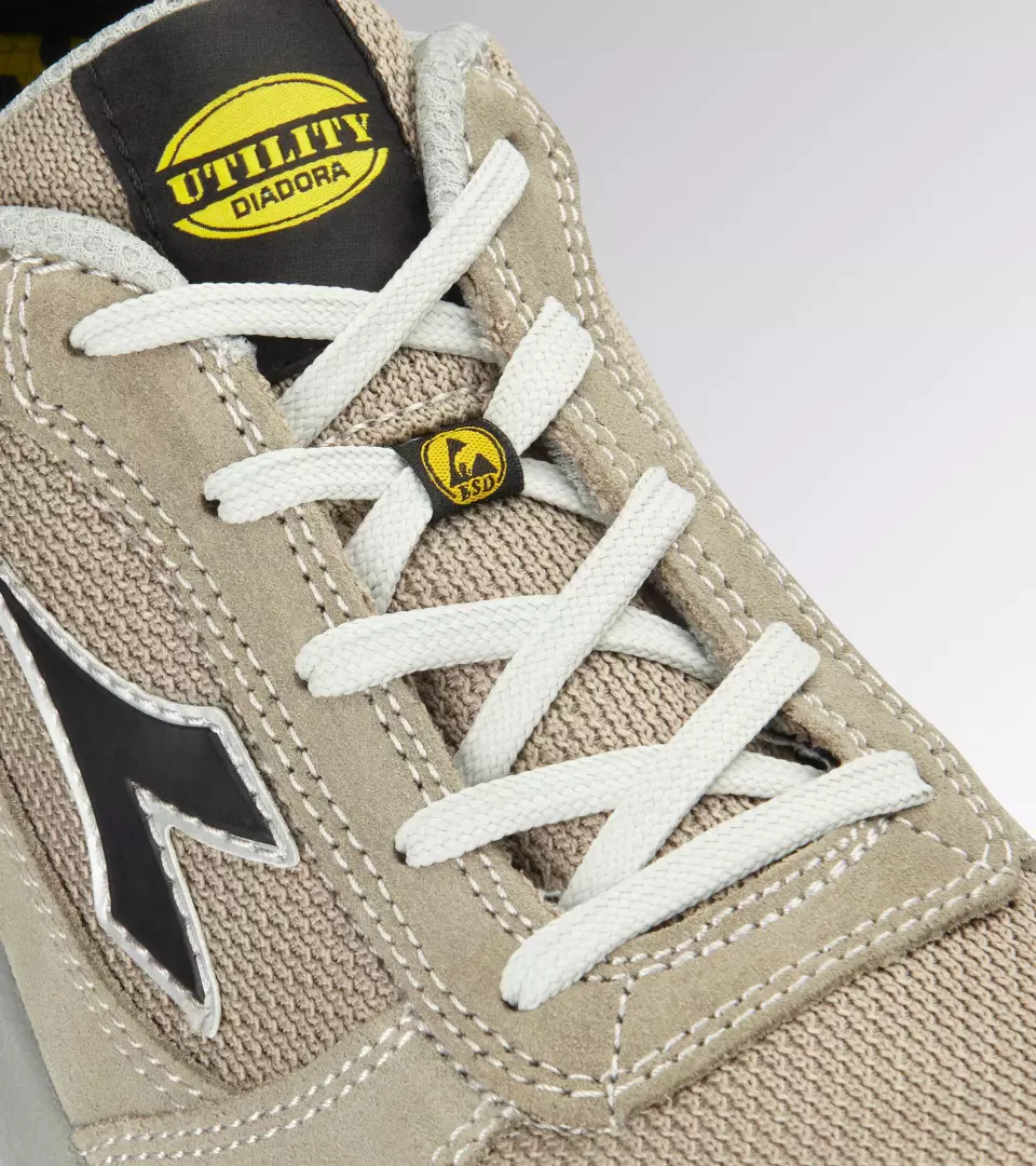 Diadora 701-181156-C8149, RUN TEXT LOW S1PS FO SR ESD Work Safety Shoes Sand/Sand, image 4, gallery thumbnail
