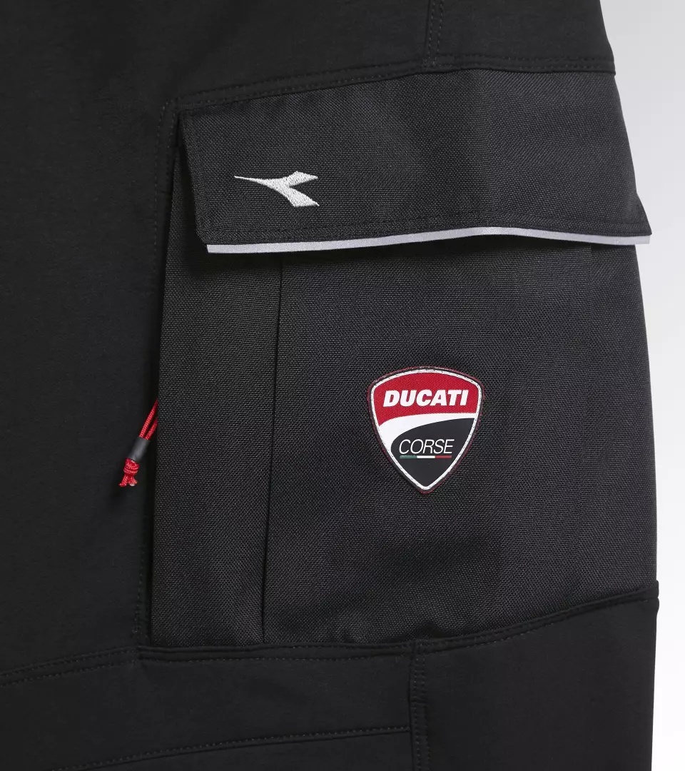 Diadora 702-180071-80013, SWEATSHIRT FZ DUCATI Sweatshirt Black, image 8, gallery thumbnail