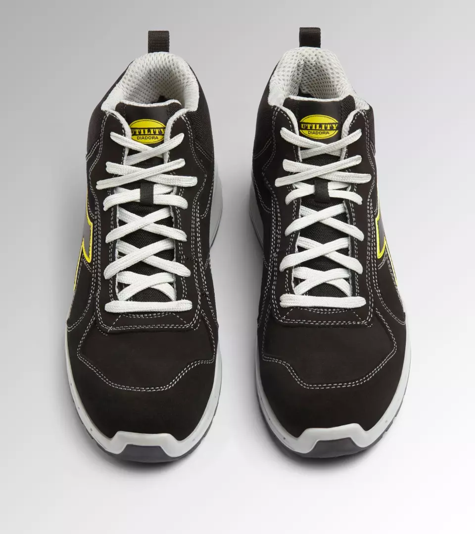 Diadora 701-181149-C0200, RUN NET AB MID S3S FO SR Turvajalkineet musta/musta, image 3, gallery thumbnail
