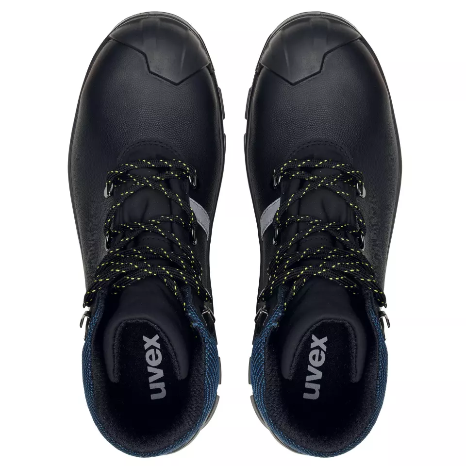 Uvex 65123, Construction S3 Boots, Width 12, Black/Blue, image 2, gallery thumbnail