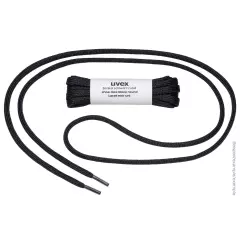 Uvex 9599700, Round Shoe-Lace, Black, 100cm