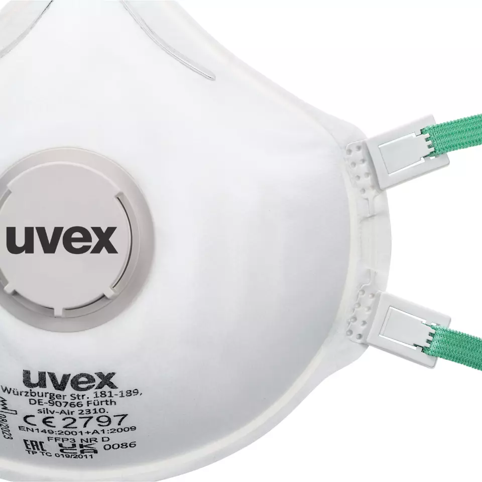 Uvex 8762313, Silv-Air Classic Preformed Mask FFP3, image 10, gallery thumbnail