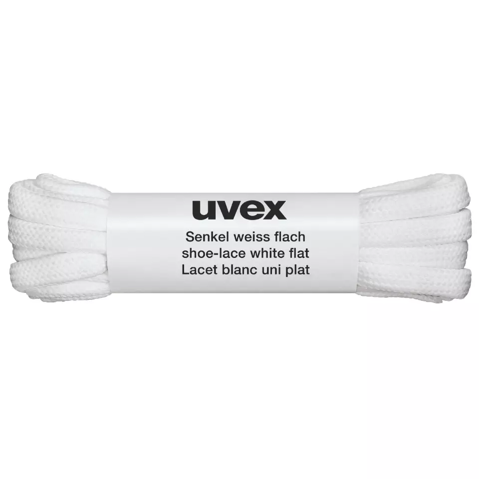 Uvex 8446120, Shoe laces, 20/105, White, image 1, gallery thumbnail