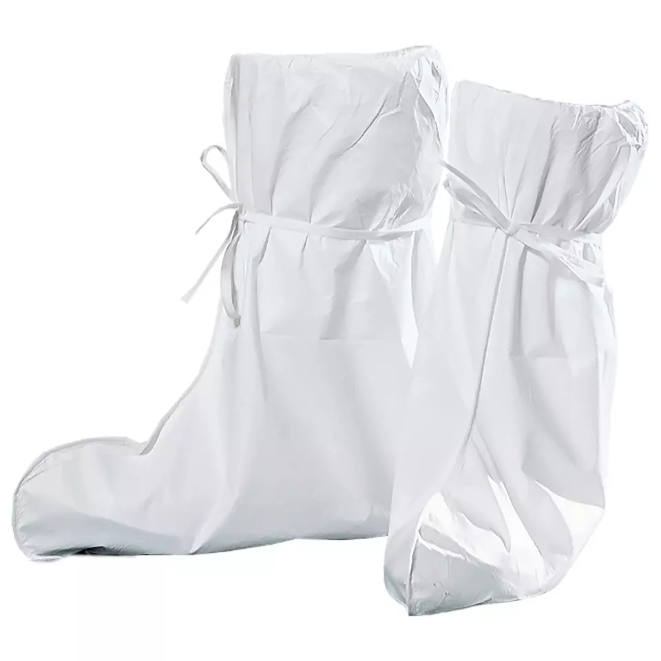 Uvex 9875046, Non-Reusable Overboots, 42-46, White, image 1, gallery thumbnail