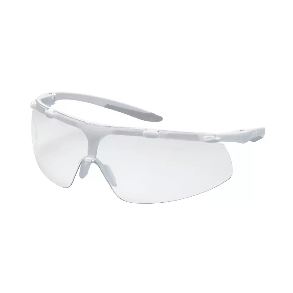 Uvex 9178415, Super Fit Spectacles, White/Grey, image 1, gallery thumbnail