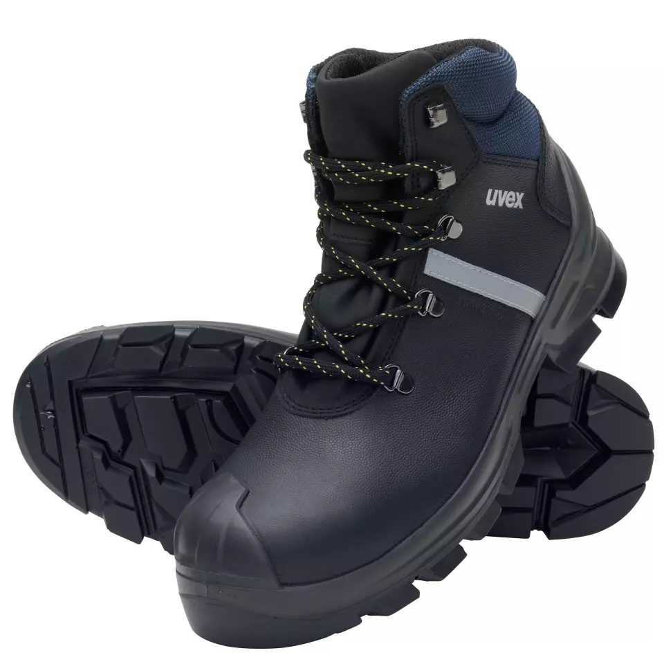 Uvex 65123, Construction S3 Boots, Width 12, Black/Blue, image 7, gallery thumbnail