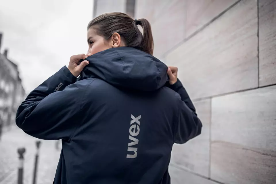 Uvex 88353, Kollektion 26 All-weather Jacket, Blue/Dark blue, image 9, gallery thumbnail