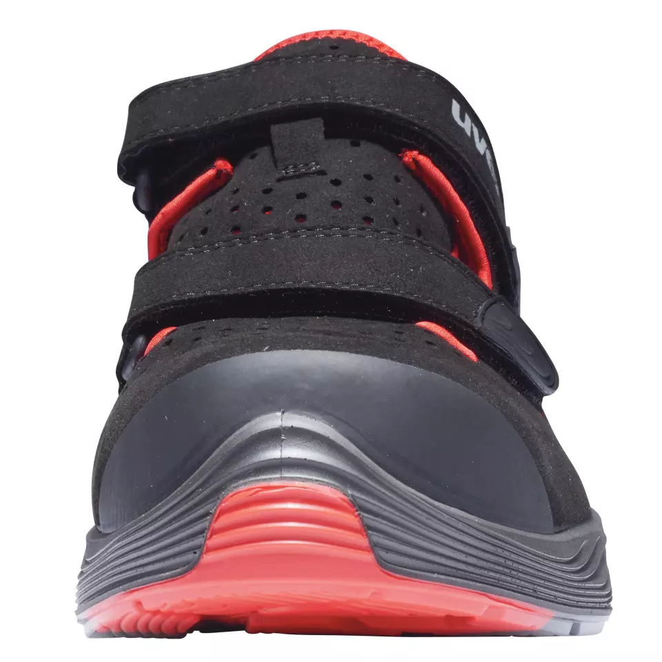 Uvex 68361, G2 S1P Sandals, Width 10, Black/Red, image 9, gallery thumbnail