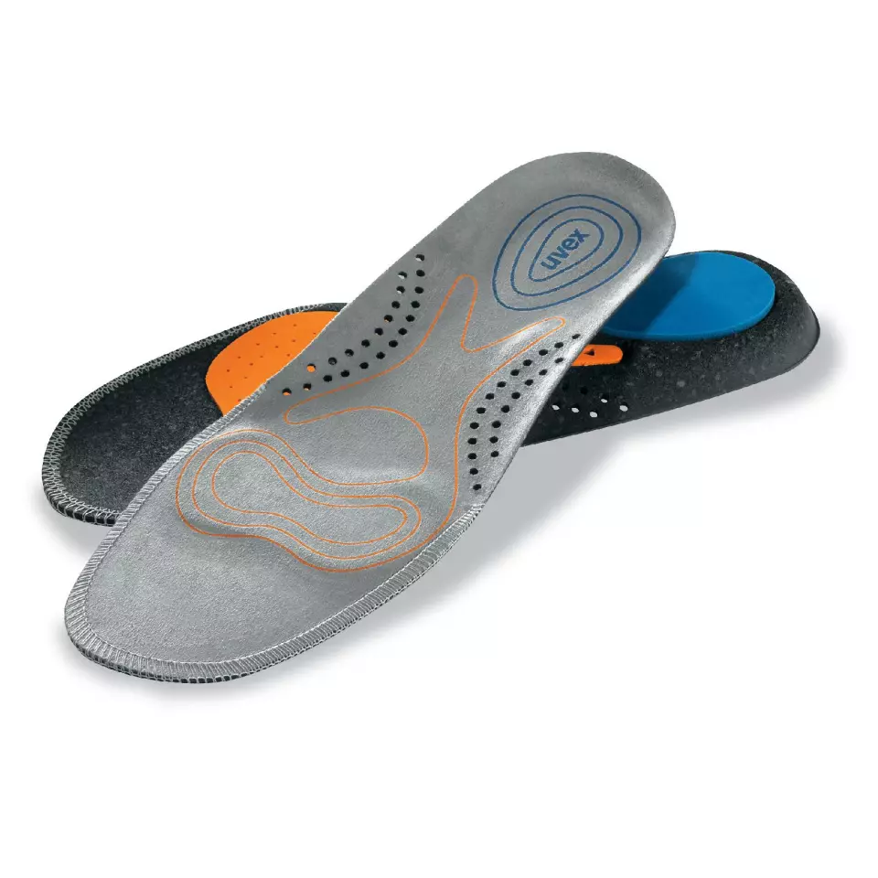 Uvex 95956, Insole, Width 11, Grey/Orange, image 1, gallery thumbnail
