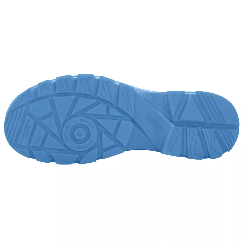 Uvex 95579, Xenova® S2 Low Shoes, Width 12, Black/Blue, image 7, gallery thumbnail
