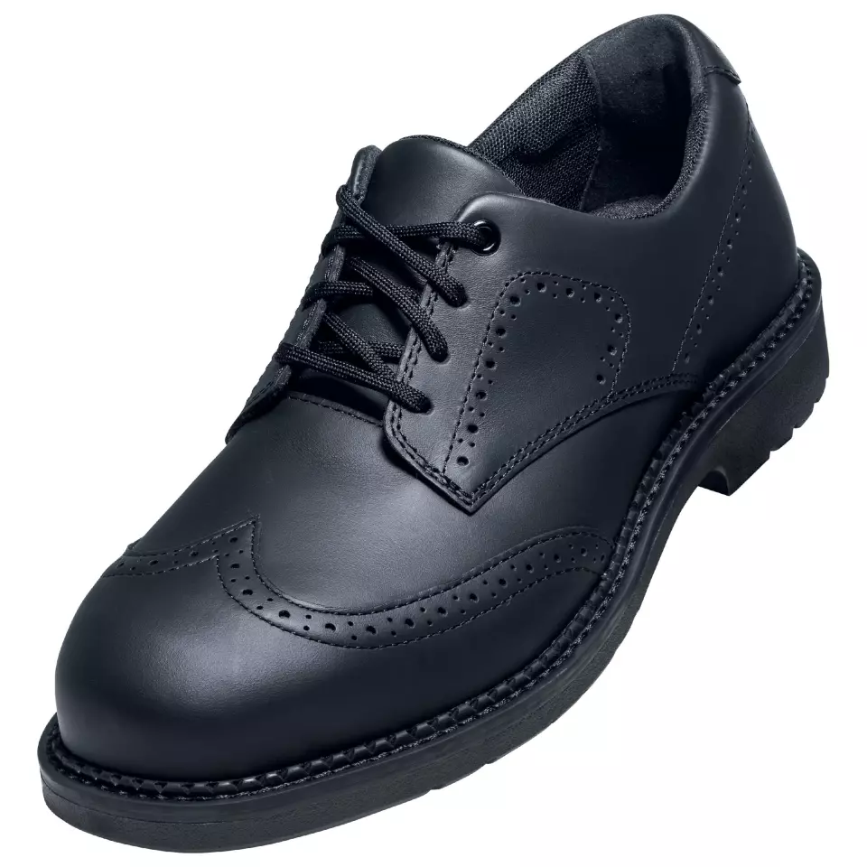 Uvex 84482, Business S3 Low Shoes, Width 11, Black, image 1, gallery thumbnail