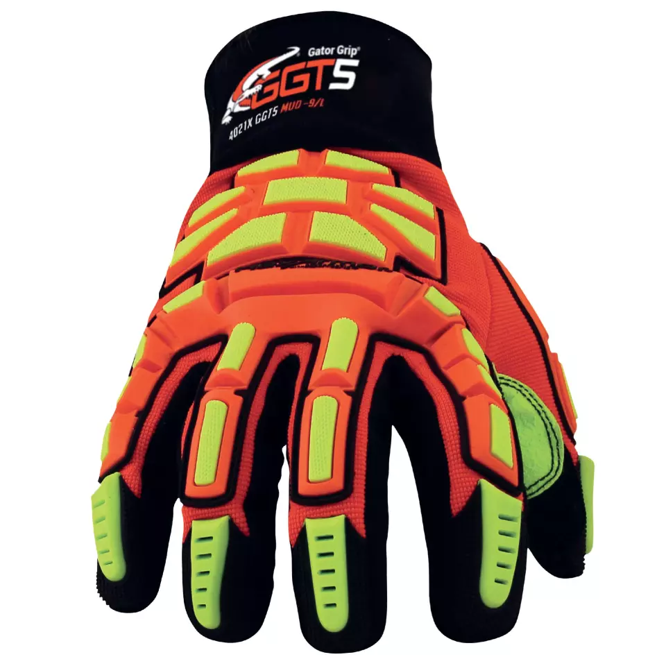Uvex 60996, HexArmor GGT5 Mud Grip 4021X Safety Gloves, image 2, gallery thumbnail