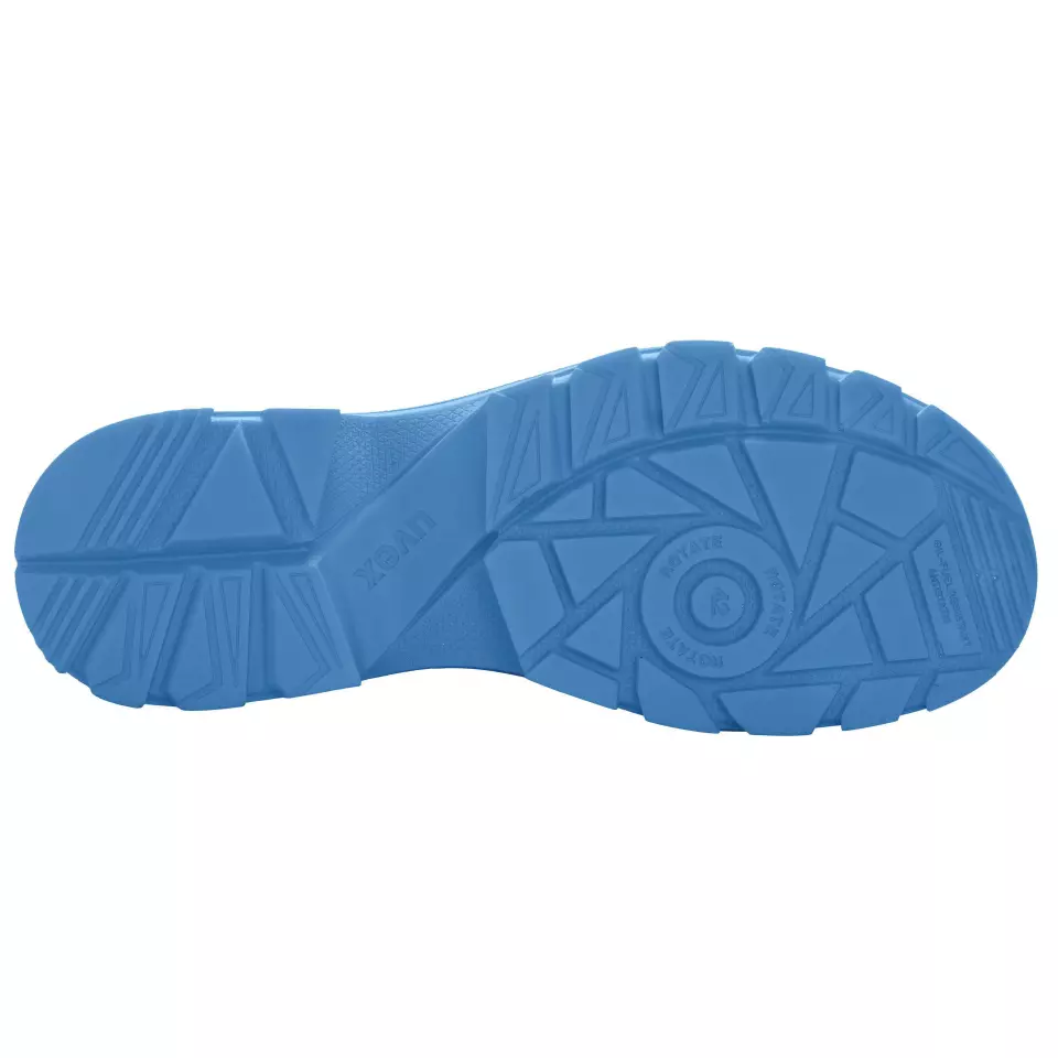 Uvex 95579, Xenova® S2 Low Shoes, Width 12, Black/Blue, image 8, gallery thumbnail