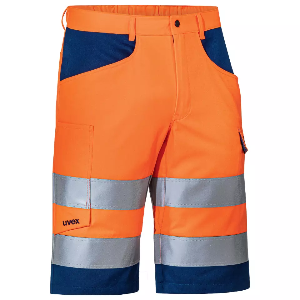 Uvex 88490, Construction Bermuda, Orange/High-vis orange, image 3, gallery thumbnail