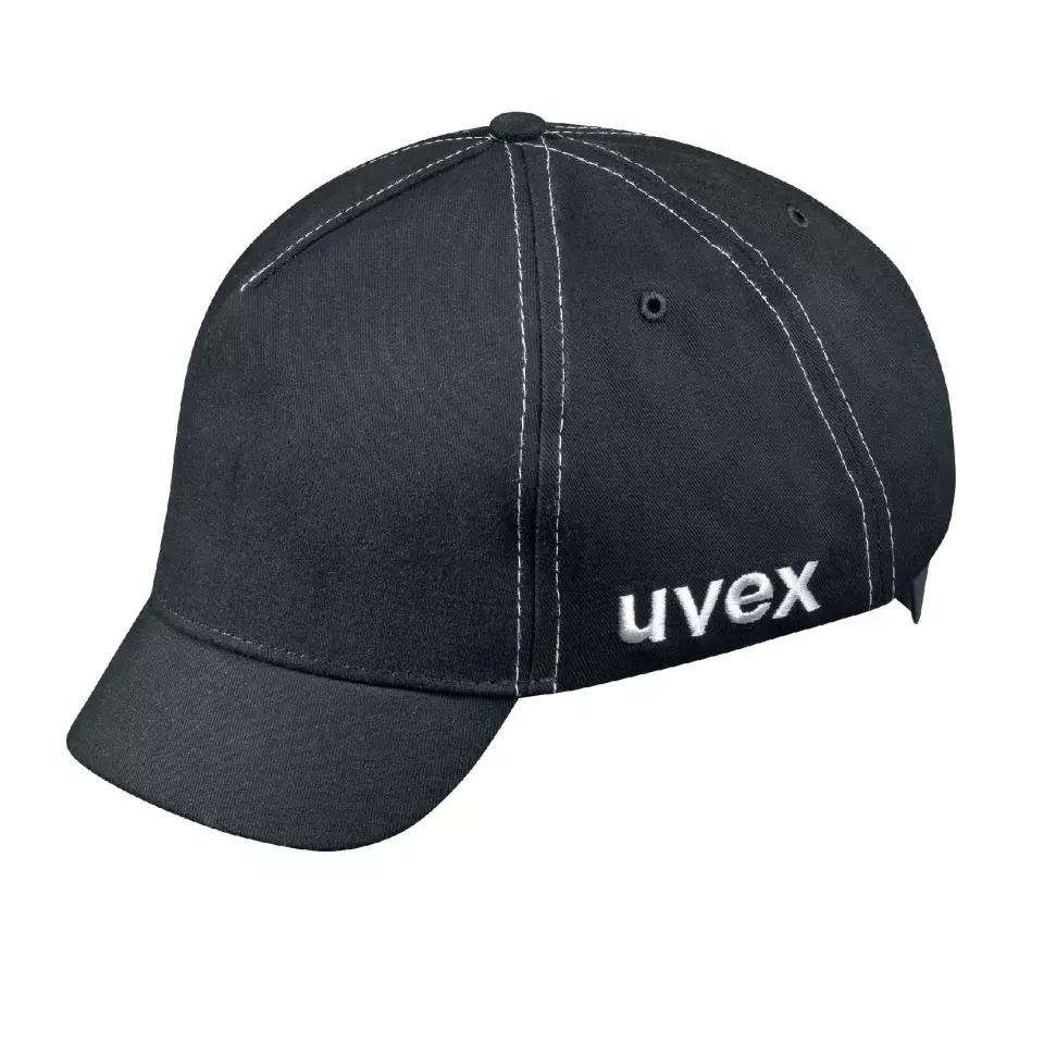 Uvex 9794404, U-Cap Sport Bump Cap, 60-63, Black, image 1, gallery thumbnail