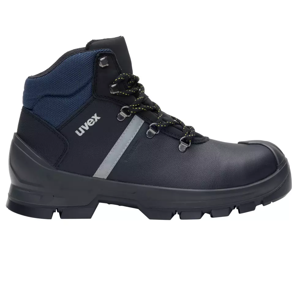 Uvex 65123, Construction S3 Boots, Width 12, Black/Blue, image 4, gallery thumbnail