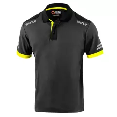Sparco 02415GSGF, Toledo Tech Polo, Gray/Yellow