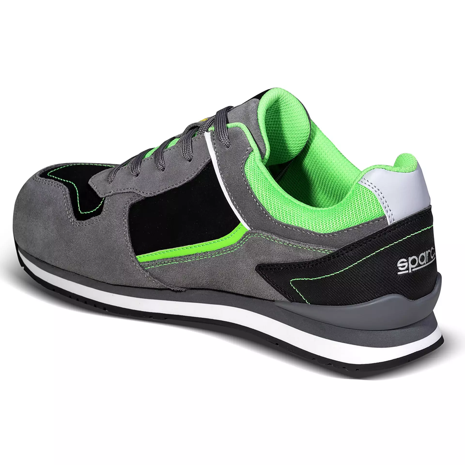 Sparco 07535GSVF, Gymkhana Chester Safety Shoes ESD S3 SRC HRO, Gray/Green, image 2
