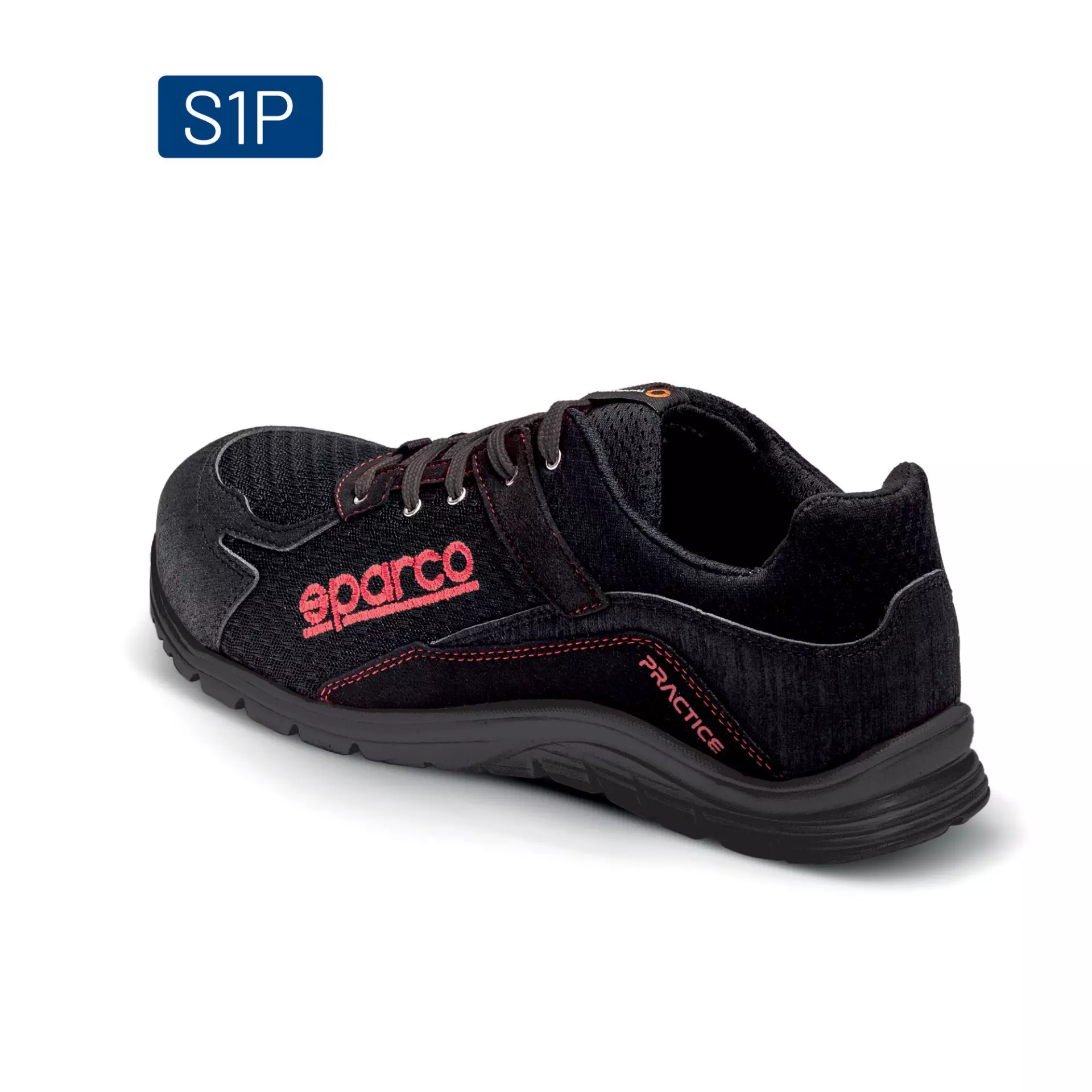 Sparco 07517NRNR, Practice Nigel Safety Shoes ESD S1P SRC, Black, image 3