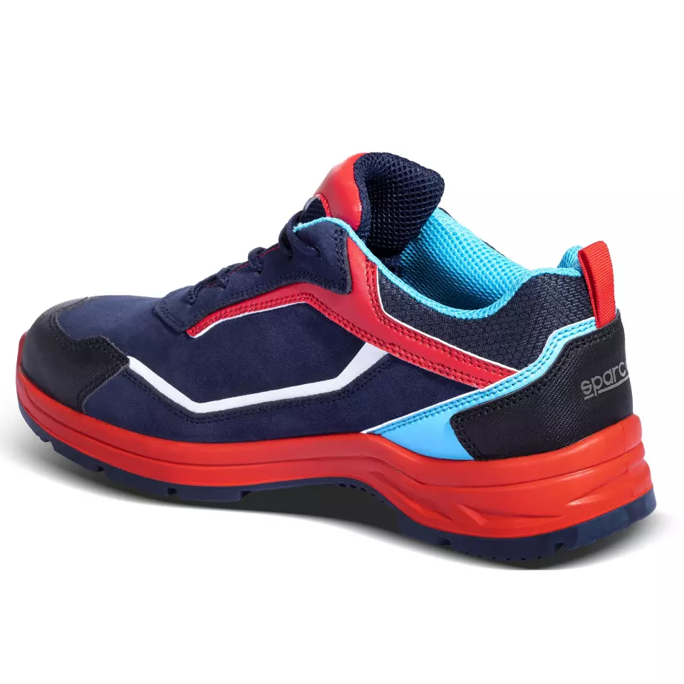 Sparco 07537MRBMRS, Indy Sanremo Safety Shoes ESD S3S SR FO LG, Navy Blue/Red, image 1, gallery thumbnail
