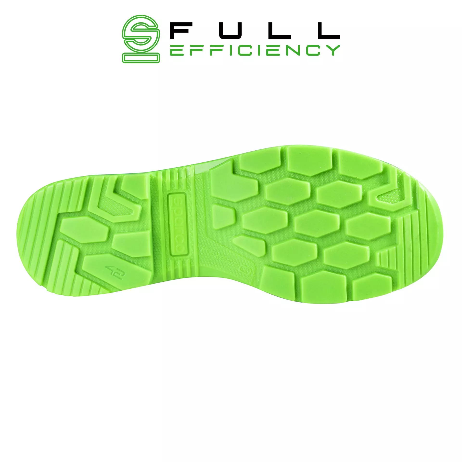 Sparco 07540NRVF, Indy Forester Safety Shoes ESD S3S SR, Black/Green, image 4