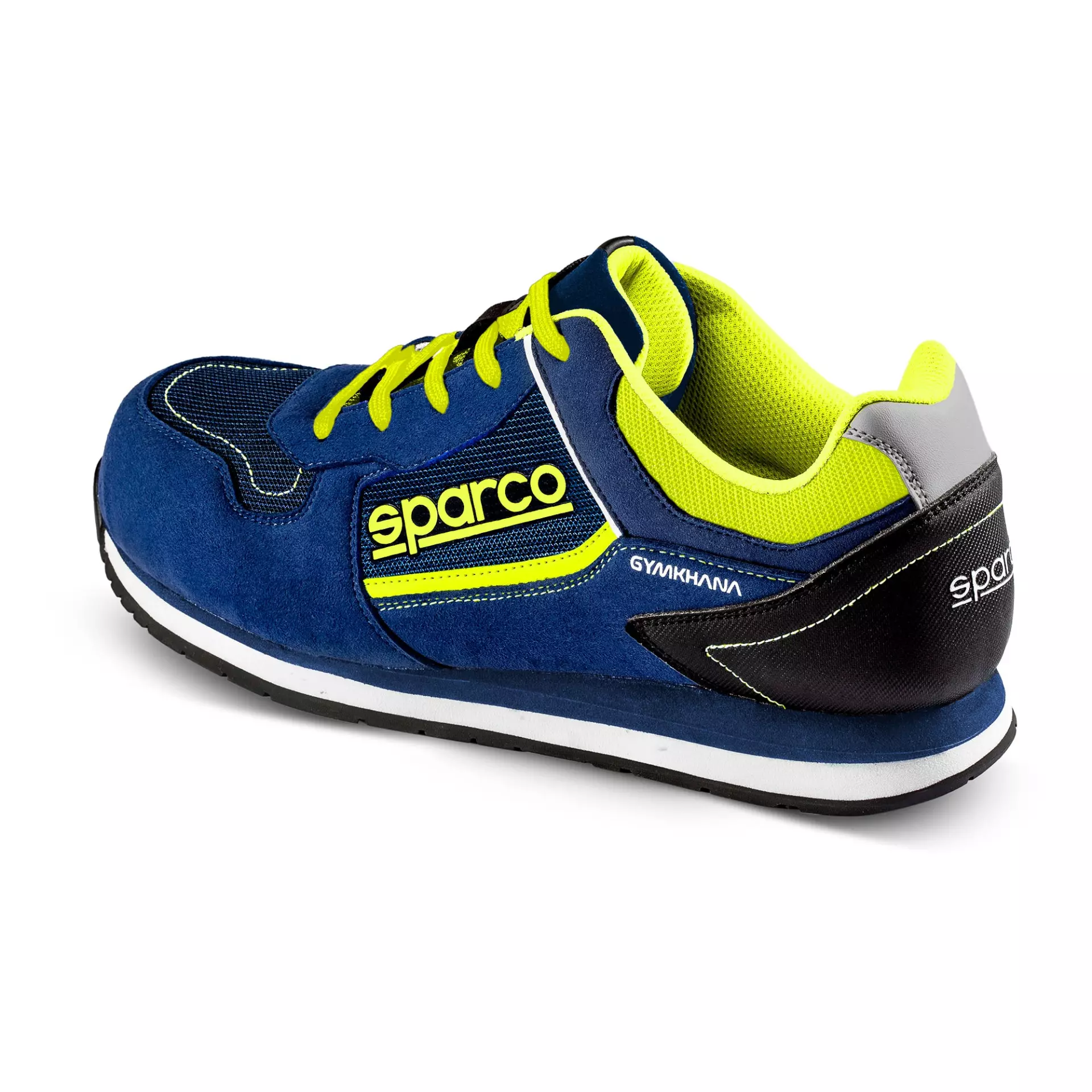 Buy Sparco Gymkhana Dani Saftey Shoes S1P SRC, Navy Blue/Yellow