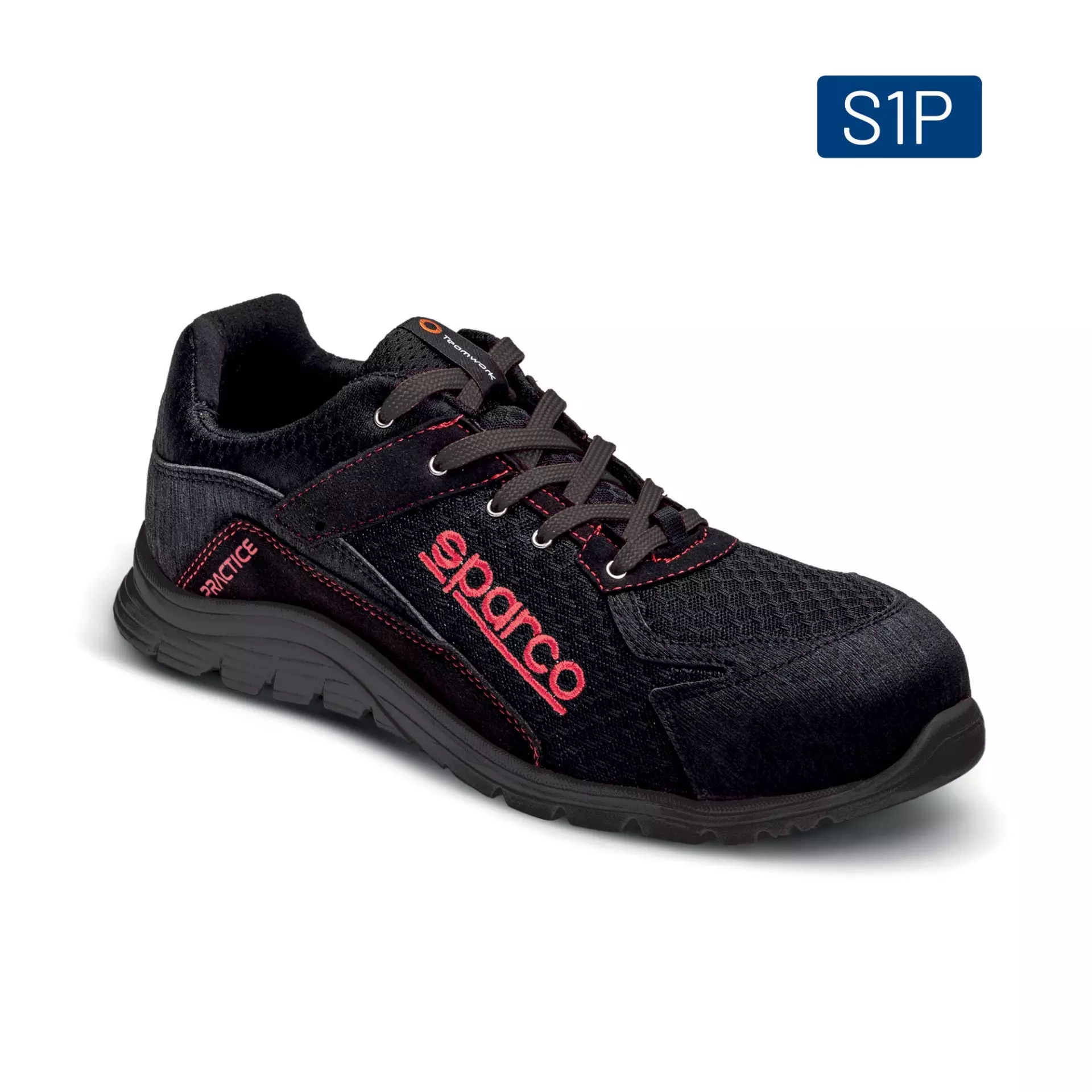 Sparco 07517NRNR, Practice Nigel Safety Shoes ESD S1P SRC, Black, image 2