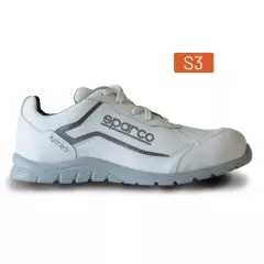 Sparco 07522BIBI, Nitro Hannu Turvakengät ESD S3 SRC, valkoinen