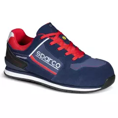 Sparco 07535BMRS, Gymkhana Tacoma Turvakengät ESD S3 SRC HRO, tummansininen/punainen