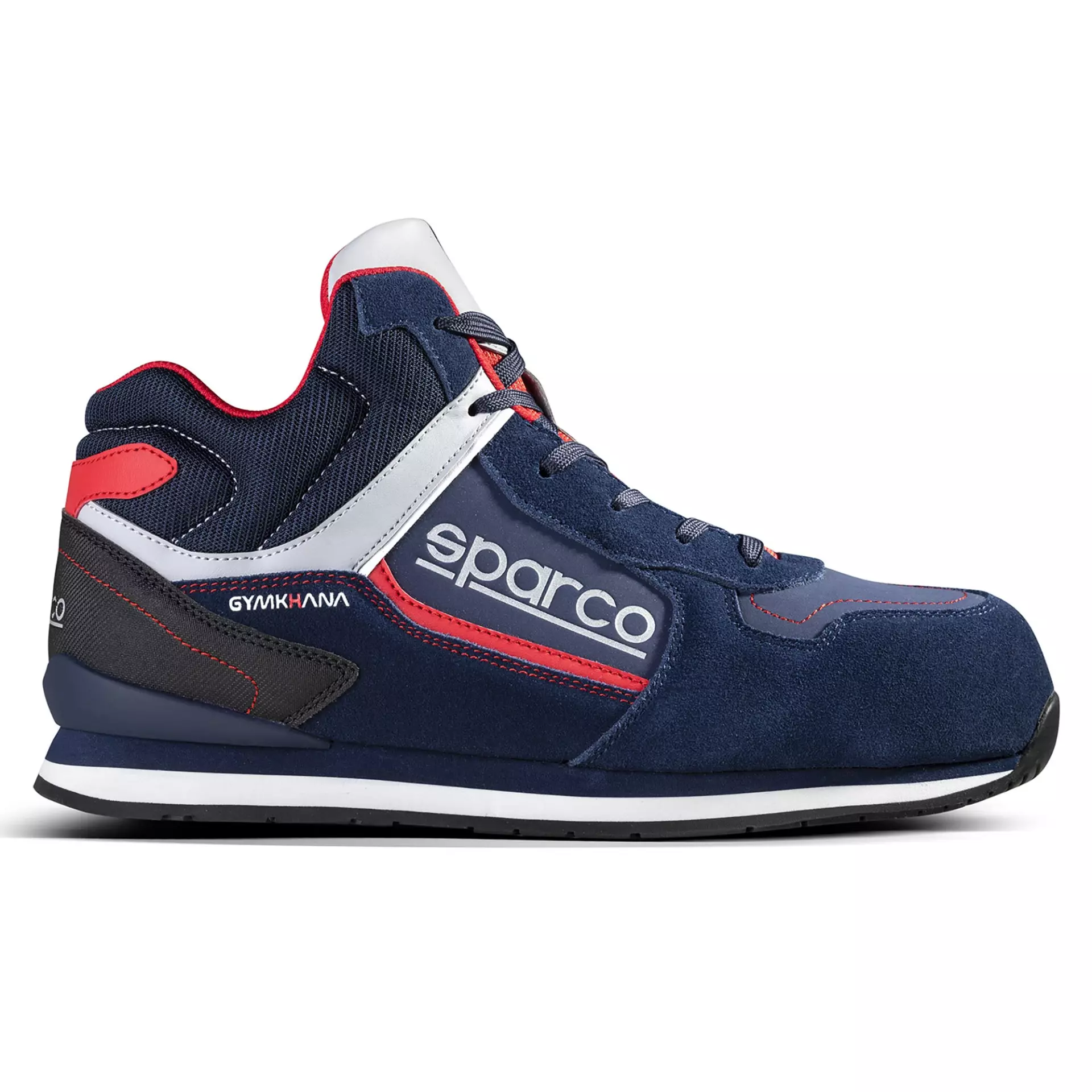 Sparco 07536BMRS, Gymkhana Olympus Safety Shoes ESD S3 SRC HRO, Navy Blue/Red, image 3