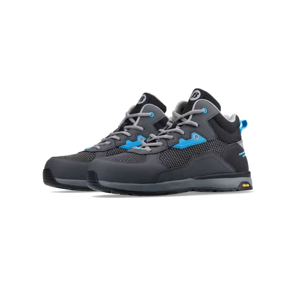 Bata Industrials 759-96162, Radiance Buzz Safety Shoes, S3, Dark Grey, image 5, gallery thumbnail