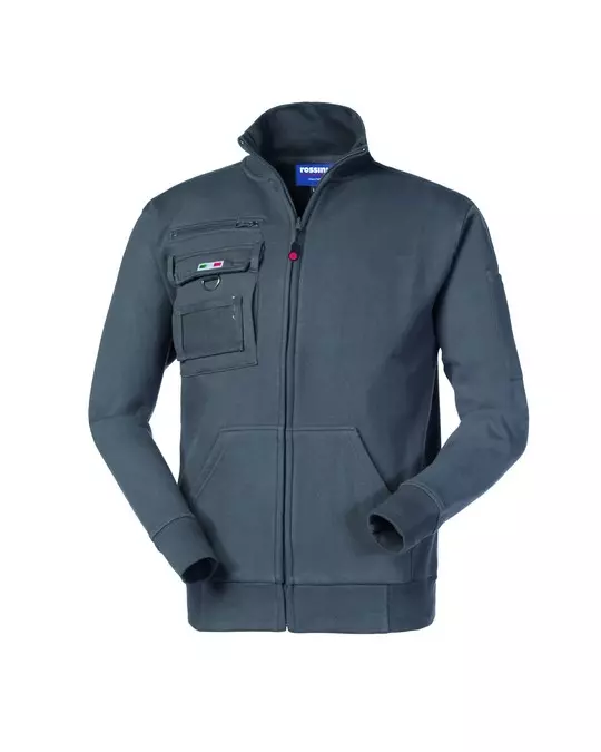 Rossini HH189-12, Quebec Sweatshirt, Grey, image 1, gallery thumbnail