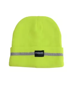 Rossini H089-08, Hi-Vis Beanie Hat, Yellow