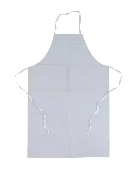 Rossini H020-02, PVC Apron, White, image 1, gallery thumbnail